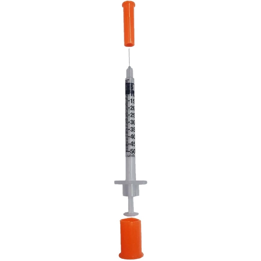 Syringe 1/2cc Insulin with Needle Comfort Point™ .. .  .  
